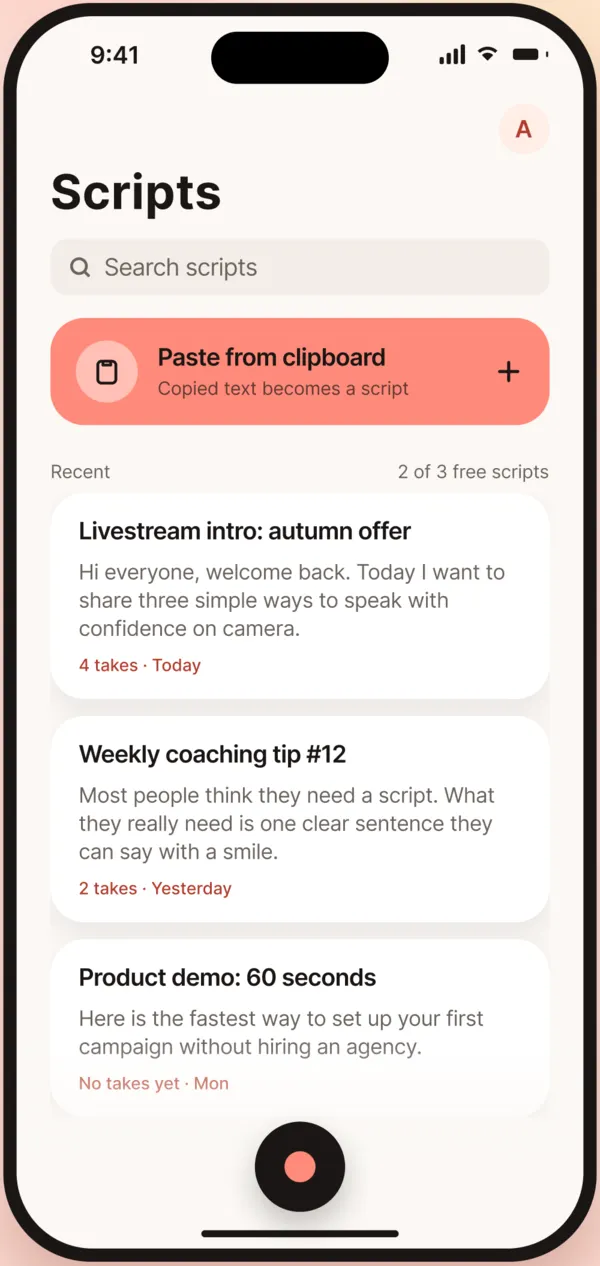 CamLit script library